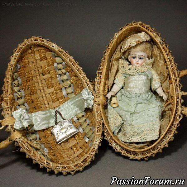 Антикварная кукла. Пасхальные наборы 1890-1910х годов