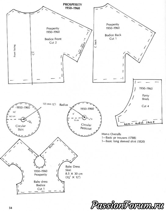 Книга костюм 1788-1988 с выкройками на Барби