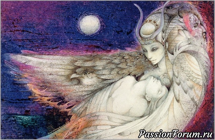 На языке миров Иных ...картины Сьюзен Седдон Булет (Susan Seddon Boulet)