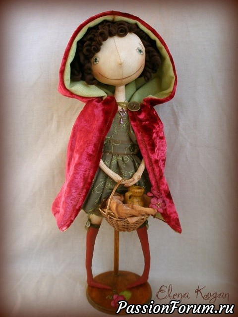 Куклы тыквоголовки от Елены Коган