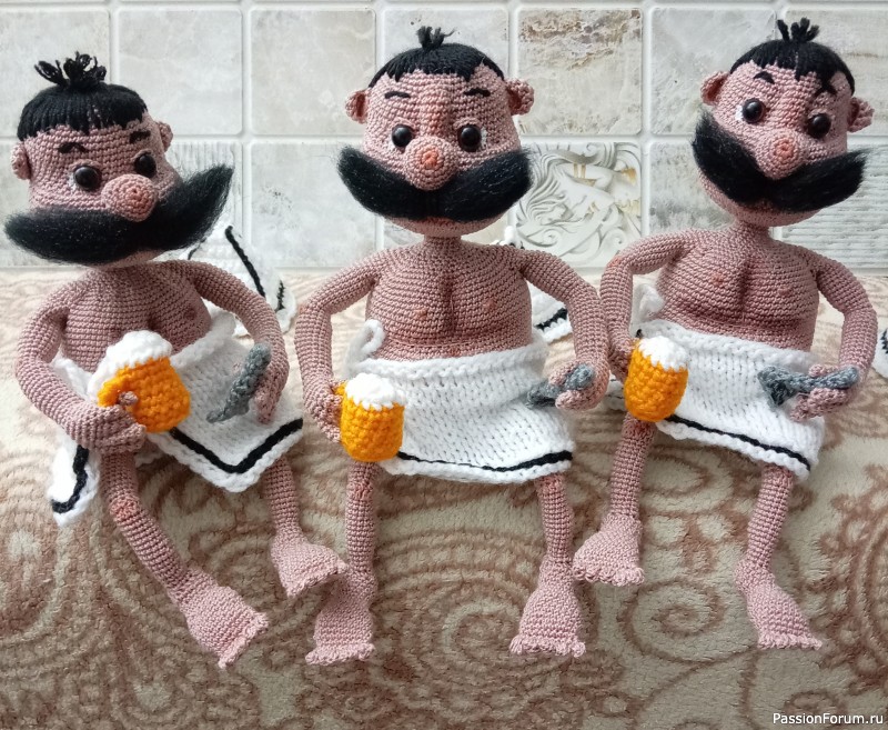 Баноманы. Игрушки крючком