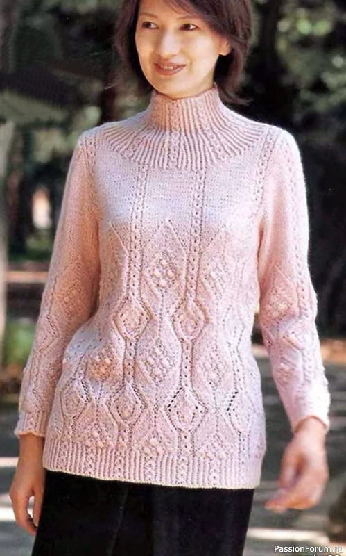 Женственные свитера на осень