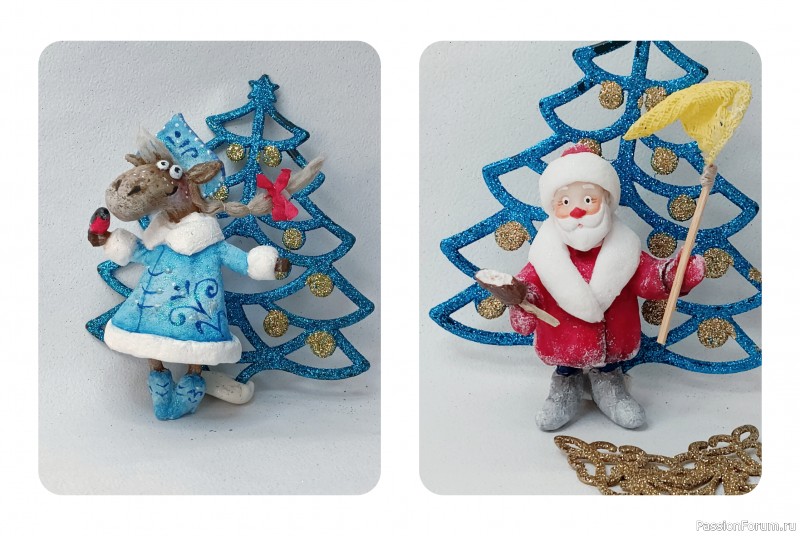 Дед Мороз из лета и Снегурка - символ года)) Дед Мороз из лета и Снегурка - символ года))