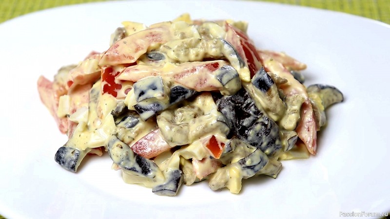 Салат с баклажанами ВКУС ЛЕТА