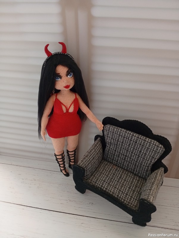 Хеллоуин. Пышечка крючком