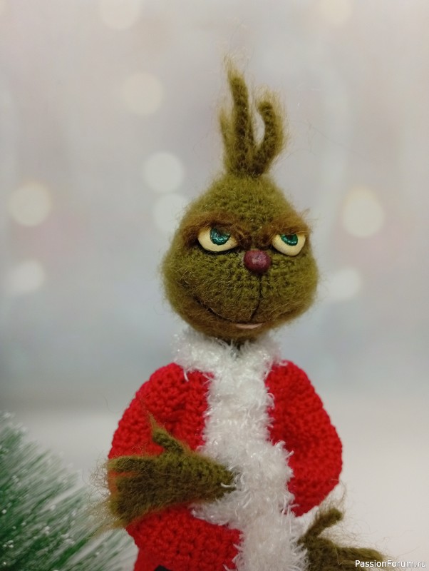 Красавчик Гринч крючком