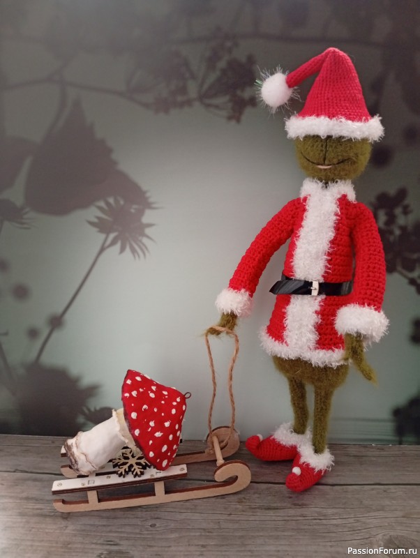 Красавчик Гринч крючком