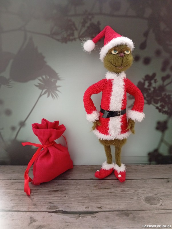 Красавчик Гринч крючком