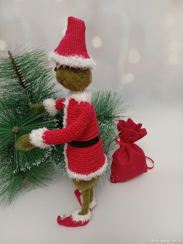 Красавчик Гринч крючком