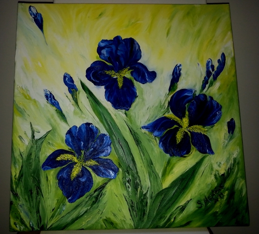 Ирисы 50х50 Ирисы 50х50
