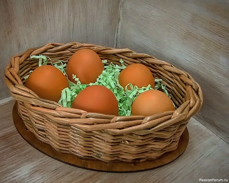 Пасхальная корзинка из простых и доступных материалов за 30 минут! Пасхальная корзинка из простых и доступных материалов за 30 минут!