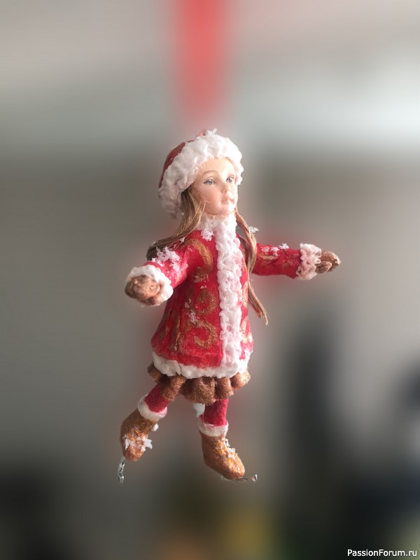 Маленькая фигуристка ⛸