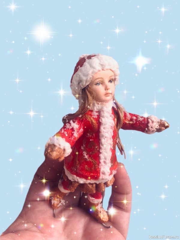 Маленькая фигуристка ⛸