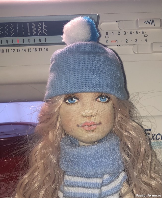 Моя первая текстильная кукла