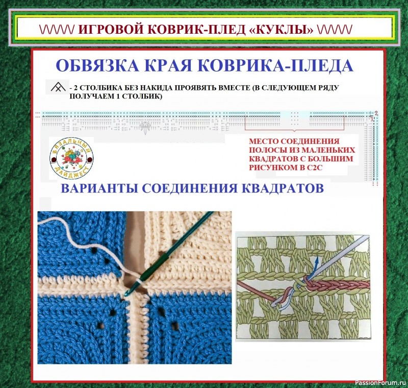 ЯРКИЕ ИГРОВЫЕ КОВРИКИ С ИГРУШКАМИ КРЮЧКОМ! ЧАСТЬ 2 &ndash; коврик &laquo;КУКЛЫ&raquo; для девочек.