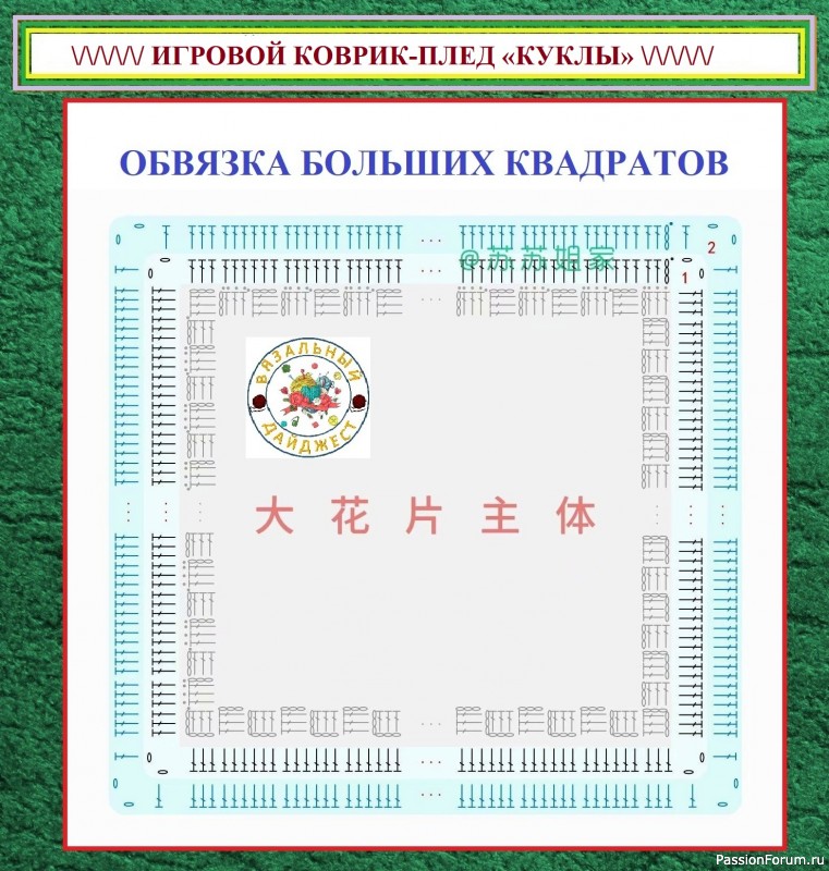 ЯРКИЕ ИГРОВЫЕ КОВРИКИ С ИГРУШКАМИ КРЮЧКОМ! ЧАСТЬ 2 &ndash; коврик &laquo;КУКЛЫ&raquo; для девочек.