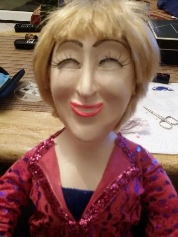 Кукла из PAPERCLAY