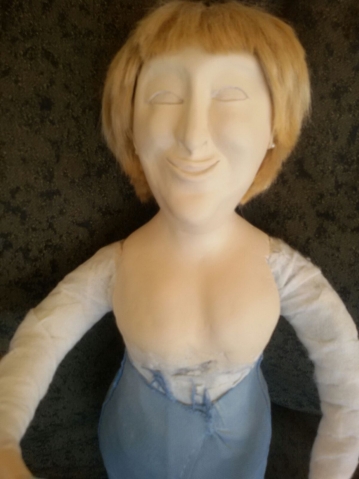 Кукла из PAPERCLAY