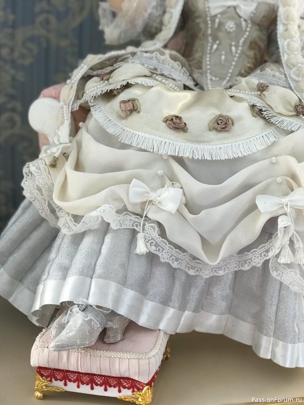 Художественная кукла Мария Антуанетта. Художественная кукла Мария Антуанетта.