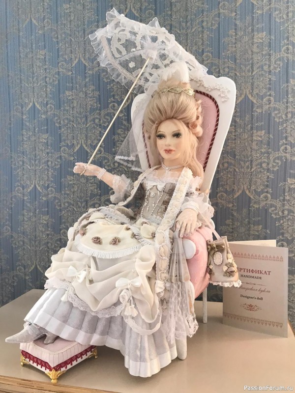 Художественная кукла Мария Антуанетта.