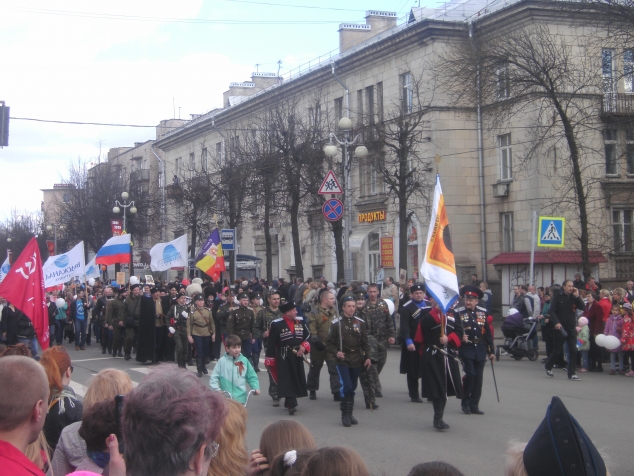 День Победы в моём городе