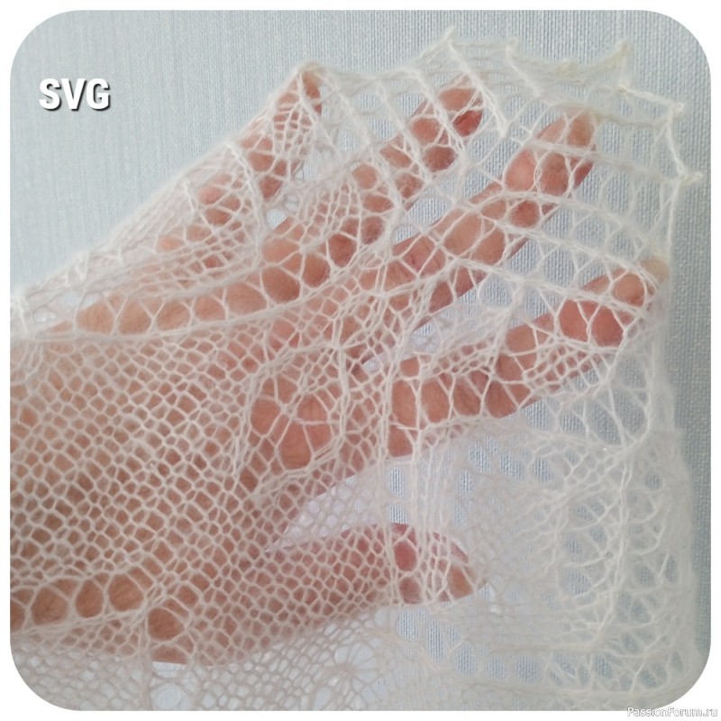 Шаль "Березовая роща"