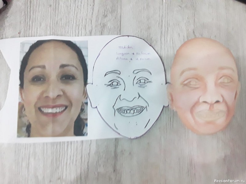 Boneca retrato MK Completa Boneca retrato MK Completa
