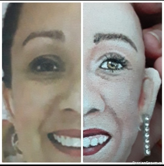 Boneca retrato MK Completa Boneca retrato MK Completa