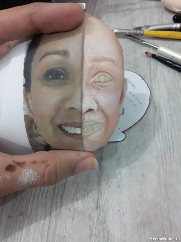 Boneca retrato MK Completa Boneca retrato MK Completa