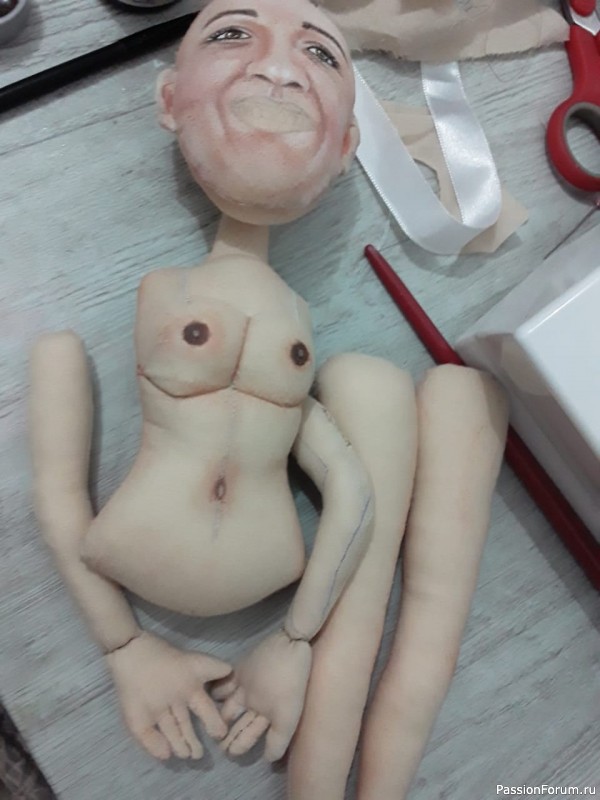 Boneca retrato MK Completa Boneca retrato MK Completa