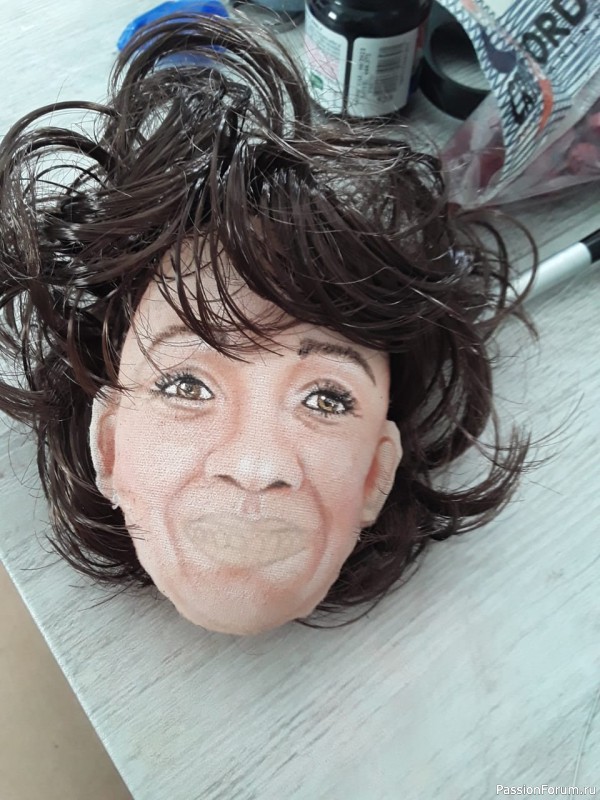 Boneca retrato MK Completa Boneca retrato MK Completa