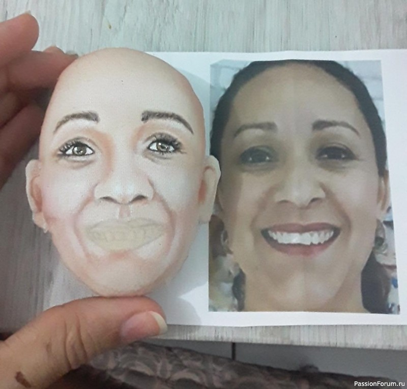 Boneca retrato MK Completa Boneca retrato MK Completa
