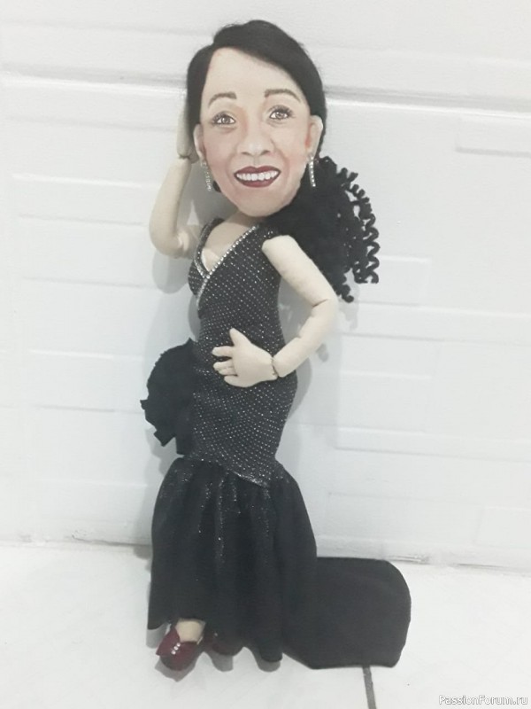 Boneca retrato MK Completa