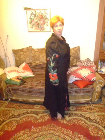 продолжаю валять пальто