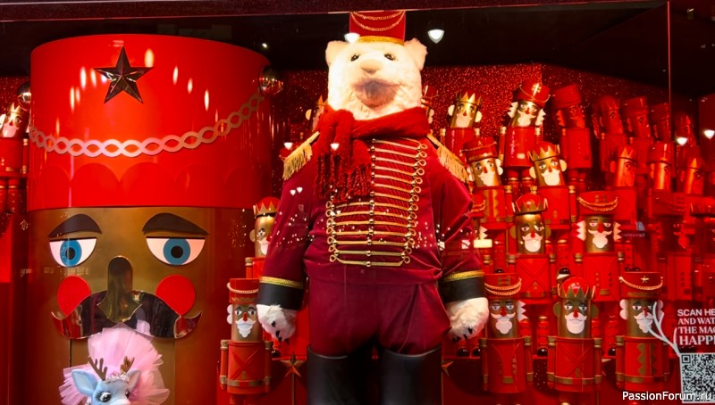 Праздничный Нью-Йорк! Витрины магазина Macy’s. Адвент календарь.