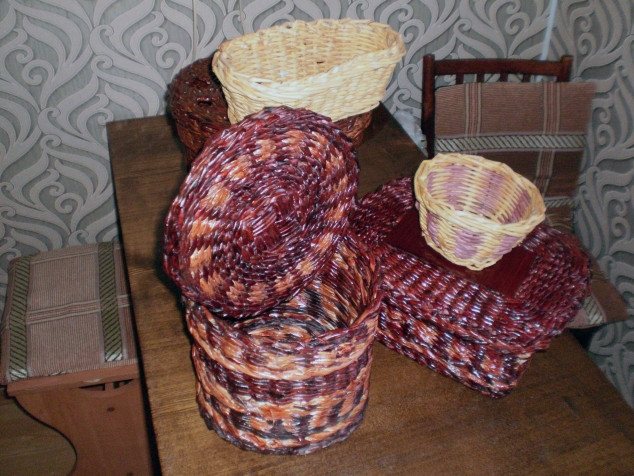 Мои плетёнки.