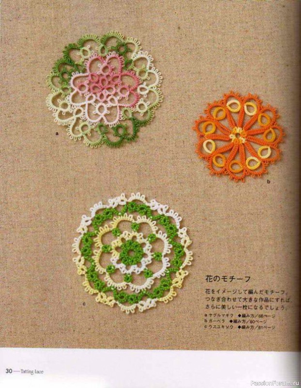 Книга "Nueva_carpeta Tatting Lace". Много схем