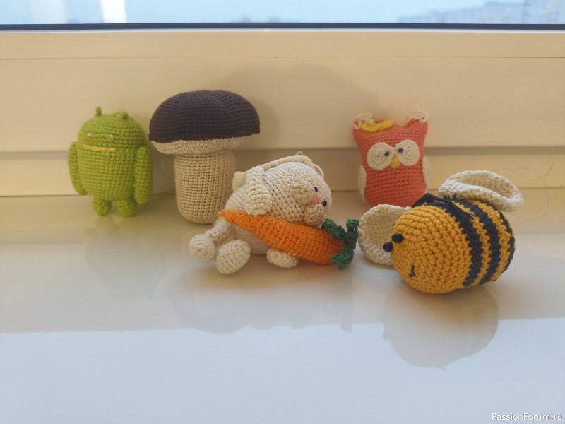 Новогодник игрушки крючком