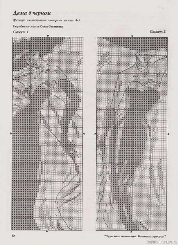 Вышивка "Три грации"