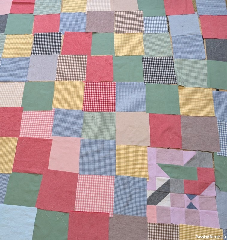 Дружба пэчворка и квилта, или шью внукам