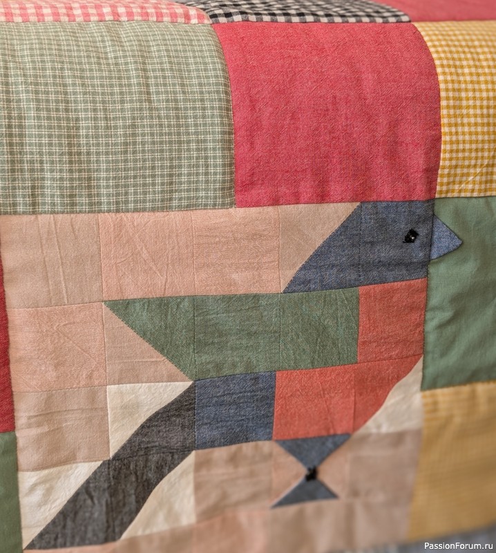 Дружба пэчворка и квилта, или шью внукам