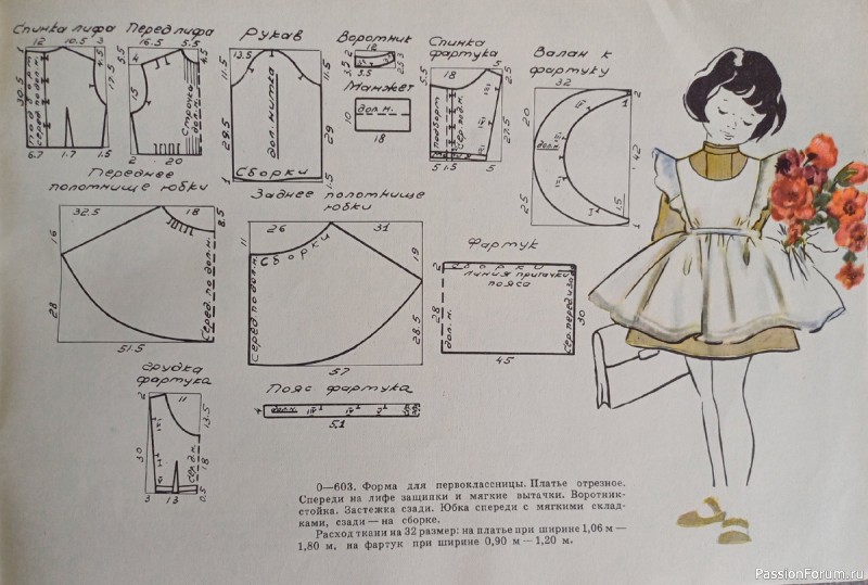 Буклет с детскими выкройками.