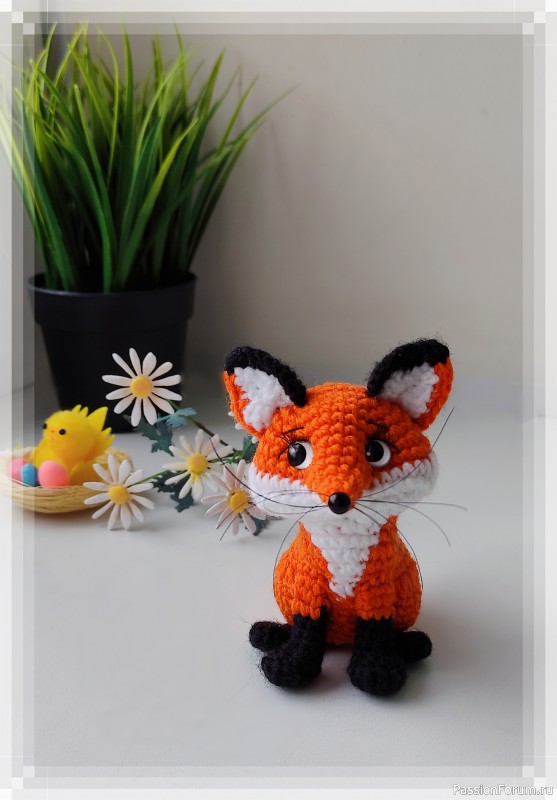 Лисичка с хитрой мордочкой