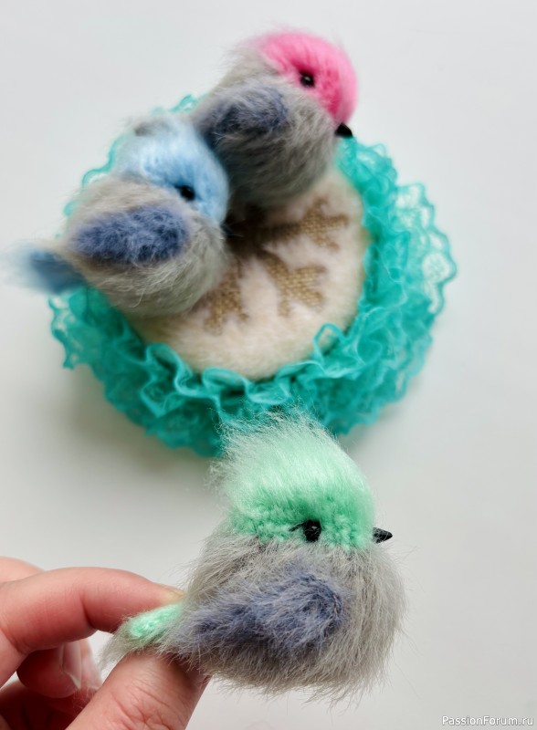 Птички для декора