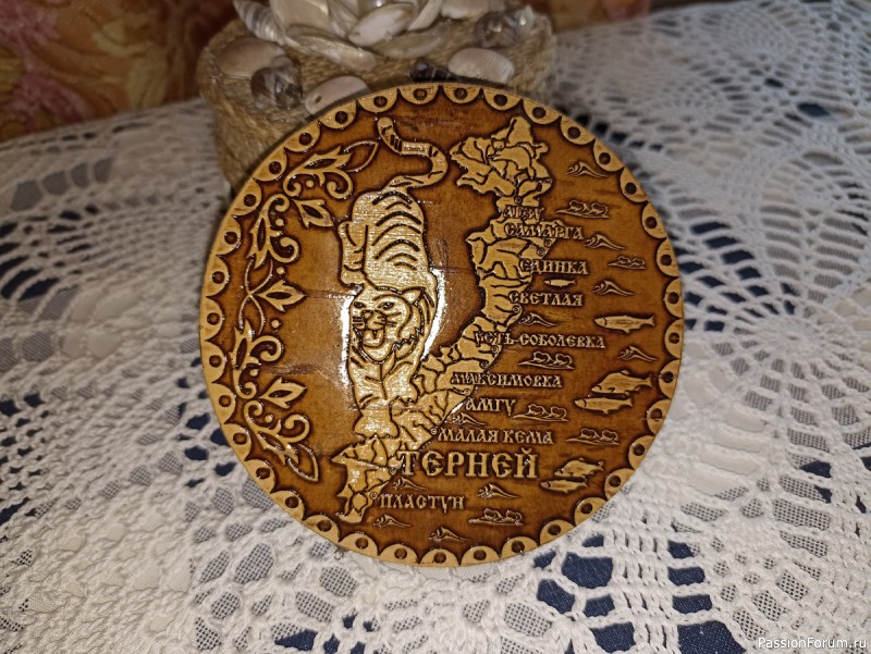 Цветок из ракушек