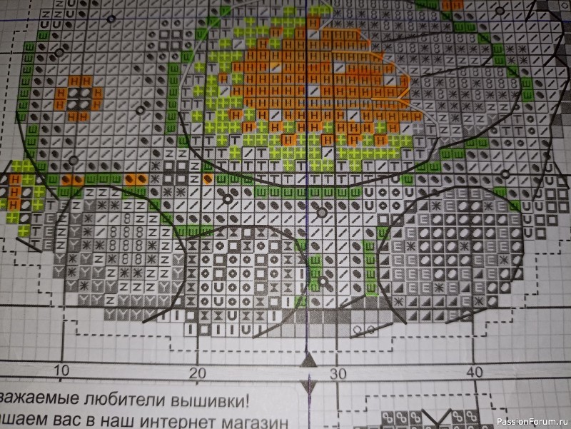 Вышивка для украшения пасхальной корзинки