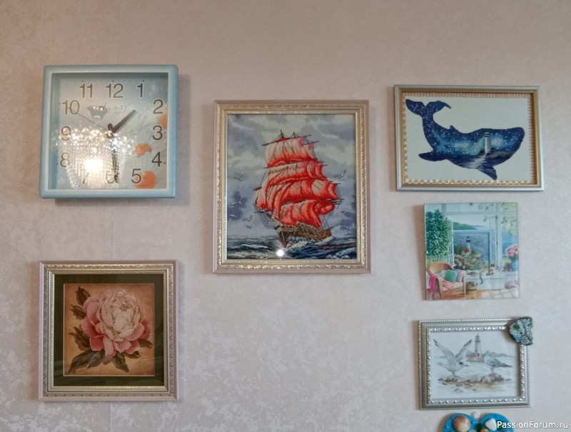 Вышивка крестом Алые паруса