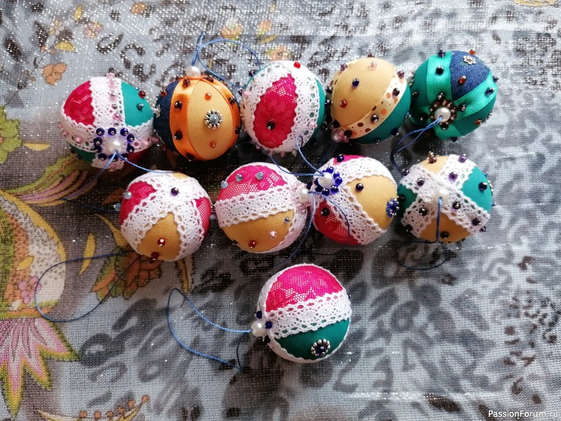 Шарики на ёлочку.