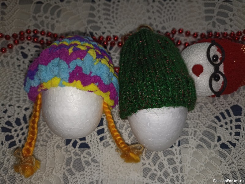 Снеговики на палочке