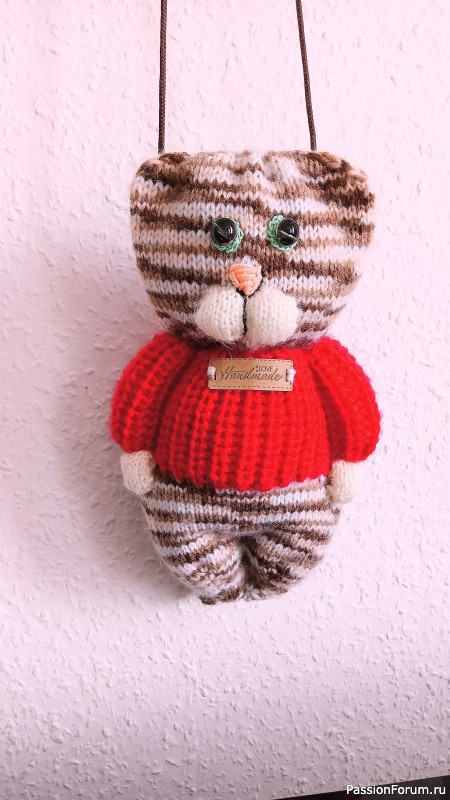 Мой кот в свитере
